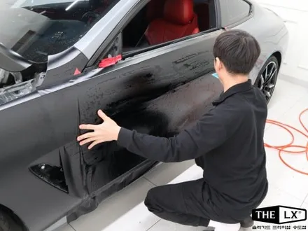 BMW 850i 쿠페 무광 블랙 전체 컬러 PPF 인천 와이오토 / 인천 연수구 송도동