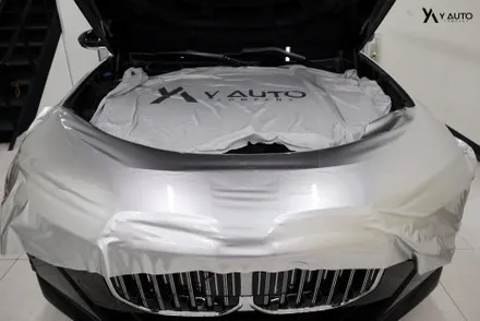 쇠 맛 가득 BMW i7 실버 투톤 PPF 시공 인천 PPF 맛집 / 인천 연수구 송도동