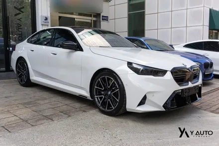 BMW M5 썬팅 추천, 더엘엑스 솔라가드 프리미엄 LX 시공 / 인천 연수구 송도동
