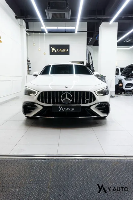 벤츠 썬팅 추천, 메르세데스-AMG GT 43 더엘엑스 솔라가드 프리미엄 퀀텀 시공 / 인천 연수구 송도동