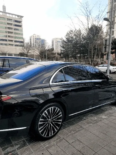 비반사 썬팅필름 끝판왕 제니스IR로 벤츠 S580 틴팅시공완료 / 인천 연수구 송도동