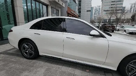 S400d 벤츠 출고 후 신차패키지 시공위해 더엘엑스 송도점 / 인천 연수구 송도동