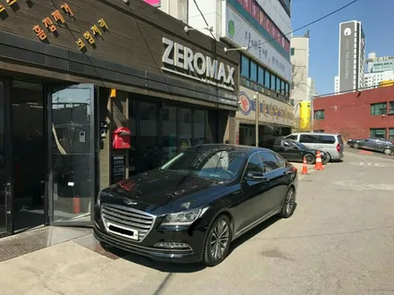 섹시한 제네시스DH 330 전체랩핑 : 카마인레드 / 인천 남동 구월동