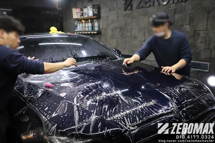 확실한 보호의 자동차 PPF 필름! 벤츠 E220d 시공기! / 인천 남동 구월동