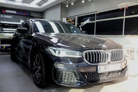 BMW 5시리즈 실내랩핑 꼭 하세요!2번하세요!!3번하세요!!! #리얼카본 / 인천 남동 구월동