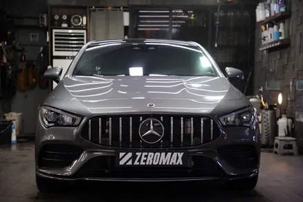 벤츠 CLA 250 C118 크롬죽이기 머플러팁 랩핑까지! / 인천 남동 구월동