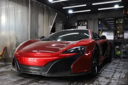 맥라렌 650s 스파이더 랩핑 택랩 고광택 필름 슈퍼카랩핑 / 인천 남동 구월동