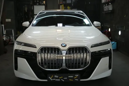 BMW 7시리즈 투톤랩핑 최초작업 결과는?! / 인천 남동 구월동