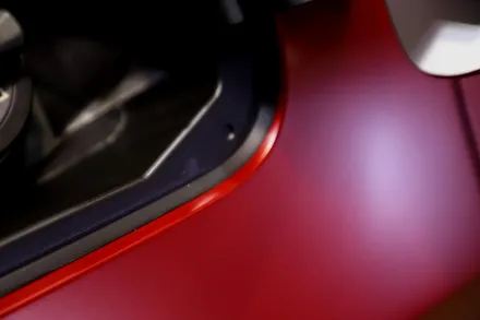 GLE 400d 사틴뱀파이어레드 자동차 전체랩핑 결과물은?? / 인천 남동 구월동