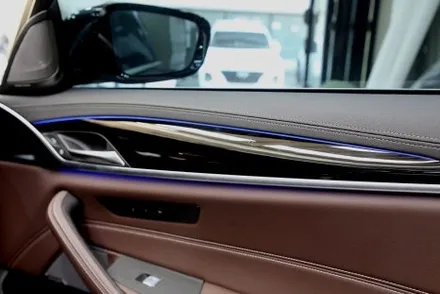 BMW 5시리즈 실내랩핑 꼭 하세요!2번하세요!!3번하세요!!! #리얼카본 / 인천 남동 구월동