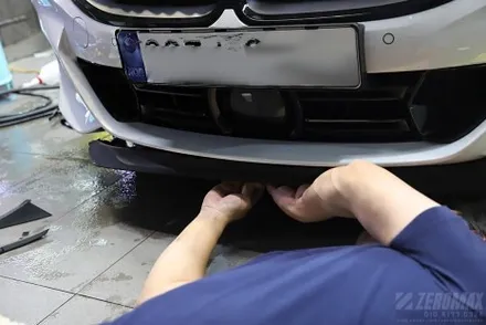 인천 앞범퍼 PPF 보험처리 BMW 850i 번호판 재교부까지! / 인천 남동 구월동