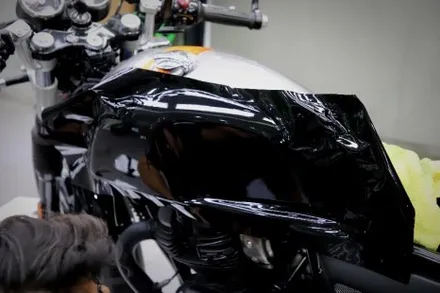 로얄앤필드 바이크 랩핑 새로운 변화?!컨티넨탈GT650 / 인천 남동 구월동