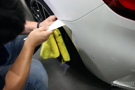 BMW Z4 이노즈텍 미드나잇그린 고광택 랩핑 시공[인천 제로맥스] / 인천 남동 구월동