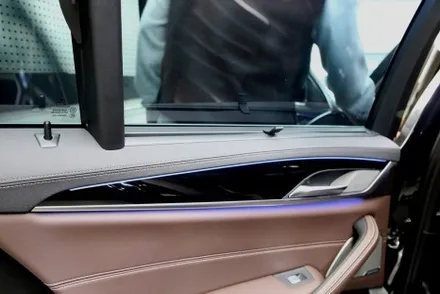 BMW 5시리즈 실내랩핑 꼭 하세요!2번하세요!!3번하세요!!! #리얼카본 / 인천 남동 구월동