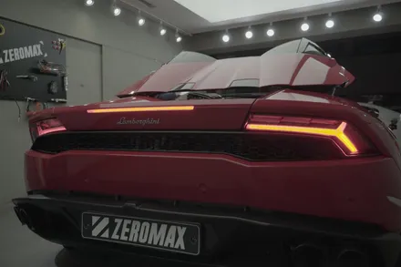 람보르기니 LP610 에이버리 카마인레드 레드랩핑 소개!! / 인천 남동 구월동