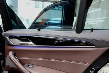 BMW 5시리즈 실내랩핑 꼭 하세요!2번하세요!!3번하세요!!! #리얼카본 / 인천 남동 구월동
