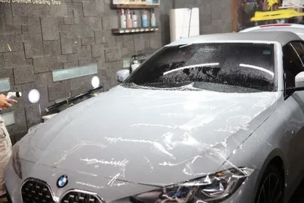 인천 유리교환 부터 본넷PPF & 소프트탑까지 BMW 430I 컨버터블 풀 코팅 시공 / 인천 남동 구월동