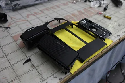 인천 자동차랩핑 기블리 실내 카본랩핑! / 인천 남동 구월동