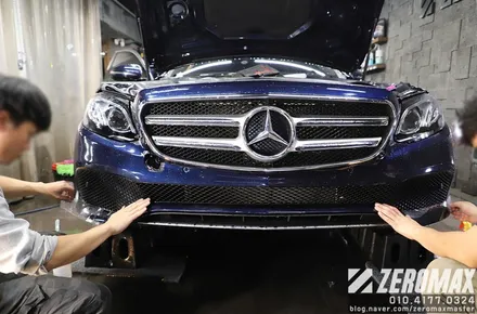 확실한 보호의 자동차 PPF 필름! 벤츠 E220d 시공기! / 인천 남동 구월동