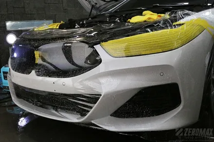 인천 앞범퍼 PPF 보험처리 BMW 850i 번호판 재교부까지! / 인천 남동 구월동
