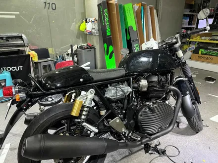 로얄앤필드 바이크 랩핑 새로운 변화?!컨티넨탈GT650 / 인천 남동 구월동