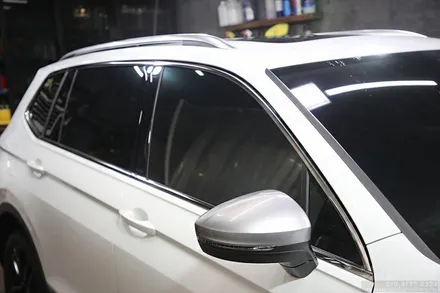티구안 올스페이스 크롬죽이기 포인트 랩핑 / 인천 남동 구월동