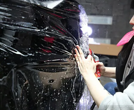 인천 PPF 전체같은 부분 시공 아우디 Q8 블랙 엠블럼까지 / 인천 남동 구월동