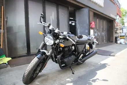 로얄앤필드 바이크 랩핑 새로운 변화?!컨티넨탈GT650 / 인천 남동 구월동