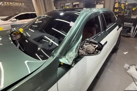 BMW 7시리즈 투톤랩핑 최초작업 결과는?! / 인천 남동 구월동