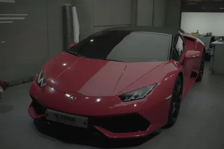 람보르기니 LP610 에이버리 카마인레드 레드랩핑 소개!! / 인천 남동 구월동