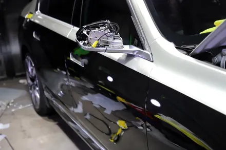 BMW 7시리즈 투톤 랩핑! 블랙 PPF & 샴페인실버 색상 조합 시공 / 인천 남동 구월동