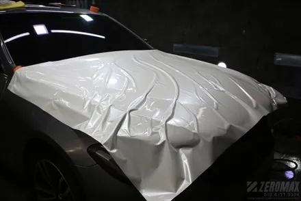 인천 랩핑 BMW 6GT 전체 화이트펄 에이버리 필름 / 인천 남동 구월동