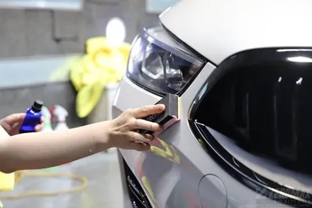 인천 앞범퍼 PPF 보험처리 BMW 850i 번호판 재교부까지! / 인천 남동 구월동