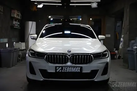 인천 랩핑 BMW 6GT 전체 화이트펄 에이버리 필름 / 인천 남동 구월동