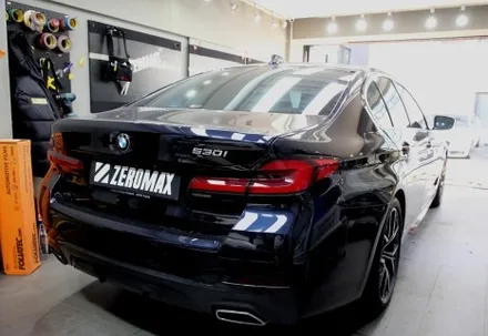 BMW 5시리즈 실내랩핑 꼭 하세요!2번하세요!!3번하세요!!! #리얼카본 / 인천 남동 구월동