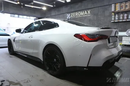 인천 자동차 랩핑 BMW M4 에이버리 글로스 옐로우 / 인천 남동 구월동