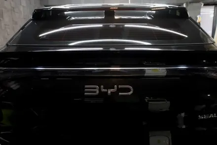 BYD 씨라이언 블랙 엠블럼 랩핑 후기 / 인천 남동 구월동