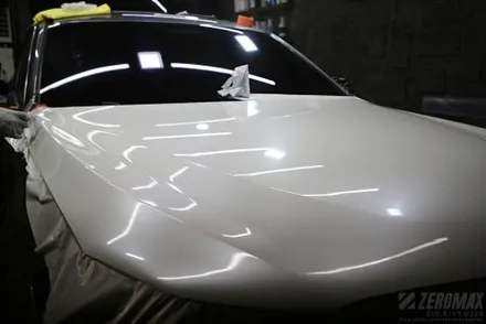 인천 랩핑 BMW 6GT 전체 화이트펄 에이버리 필름 / 인천 남동 구월동
