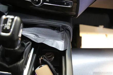 볼보 XC90 실내 랩핑 우드 교체 시공 / 인천 남동 구월동
