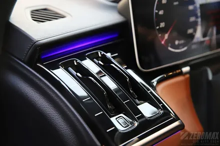 S클래스 송풍구 랩핑 실내 내부 반사 벤츠 S580 시공 / 인천 남동 구월동