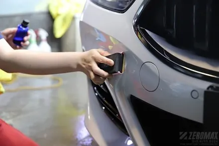 인천 앞범퍼 PPF 보험처리 BMW 850i 번호판 재교부까지! / 인천 남동 구월동