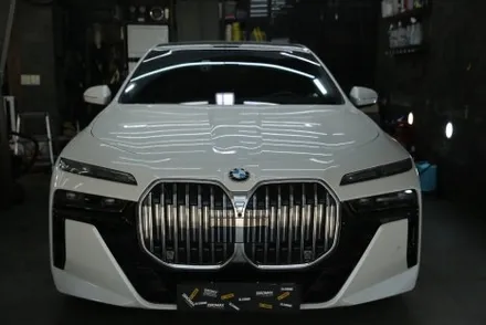 BMW 7시리즈 투톤랩핑 최초작업 결과는?! / 인천 남동 구월동