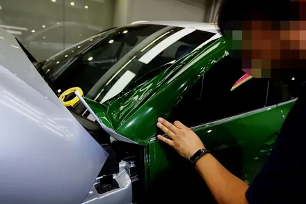 마칸 전체랩핑 크롬죽이기 캘리퍼도색까지 한번에?! / 인천 남동 구월동