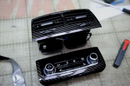 BMW 5시리즈 실내랩핑 꼭 하세요!2번하세요!!3번하세요!!! #리얼카본 / 인천 남동 구월동