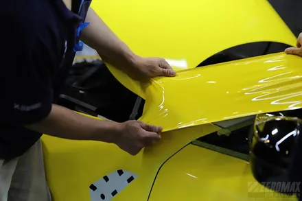 인천 자동차 랩핑 BMW M4 에이버리 글로스 옐로우 / 인천 남동 구월동