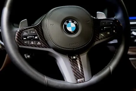 BMW 5시리즈 실내랩핑 꼭 하세요!2번하세요!!3번하세요!!! #리얼카본 / 인천 남동 구월동