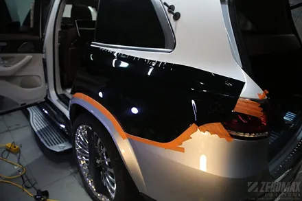 벤츠 GLS600 마이바흐 투톤 옵션 고광택 랩핑 / 인천 남동 구월동