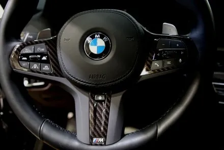 BMW 5시리즈 실내랩핑 꼭 하세요!2번하세요!!3번하세요!!! #리얼카본 / 인천 남동 구월동