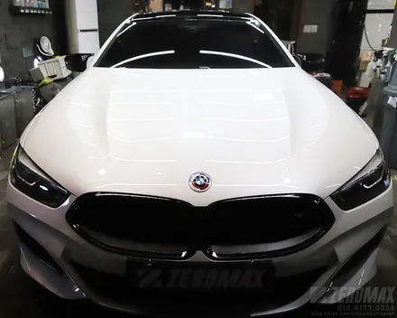 인천 앞범퍼 PPF 보험처리 BMW 850i 번호판 재교부까지! / 인천 남동 구월동