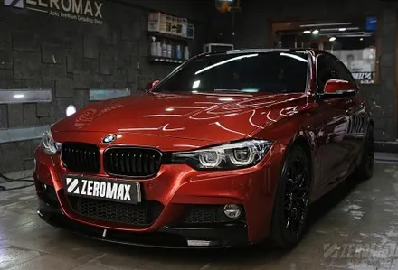 블랙 PPF 루프스킨 BMW M330i 제거 후 재시공 / 인천 남동 구월동
